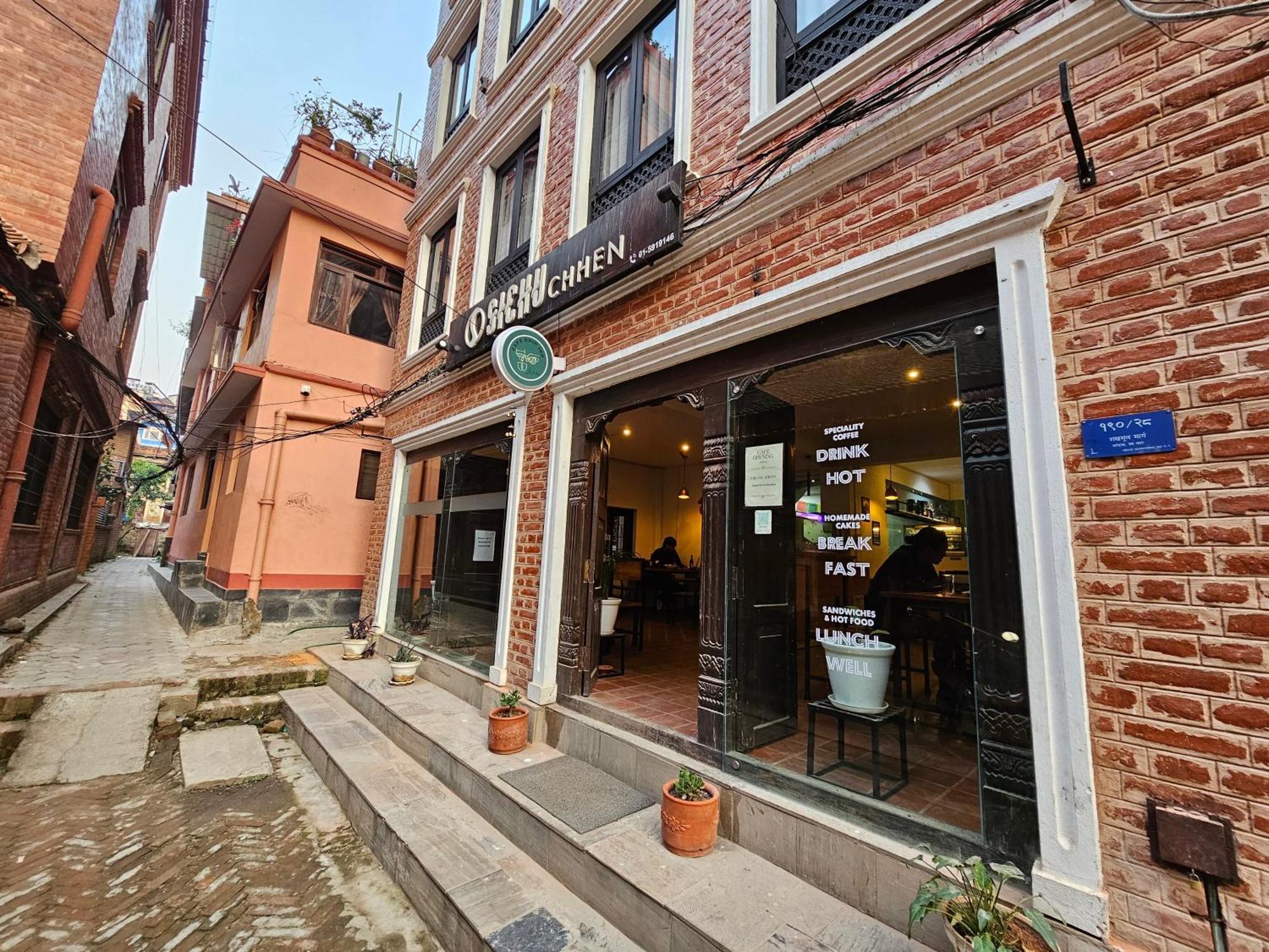 Ferienwohnung Sichu Chhen Lalitpur Exterior foto
